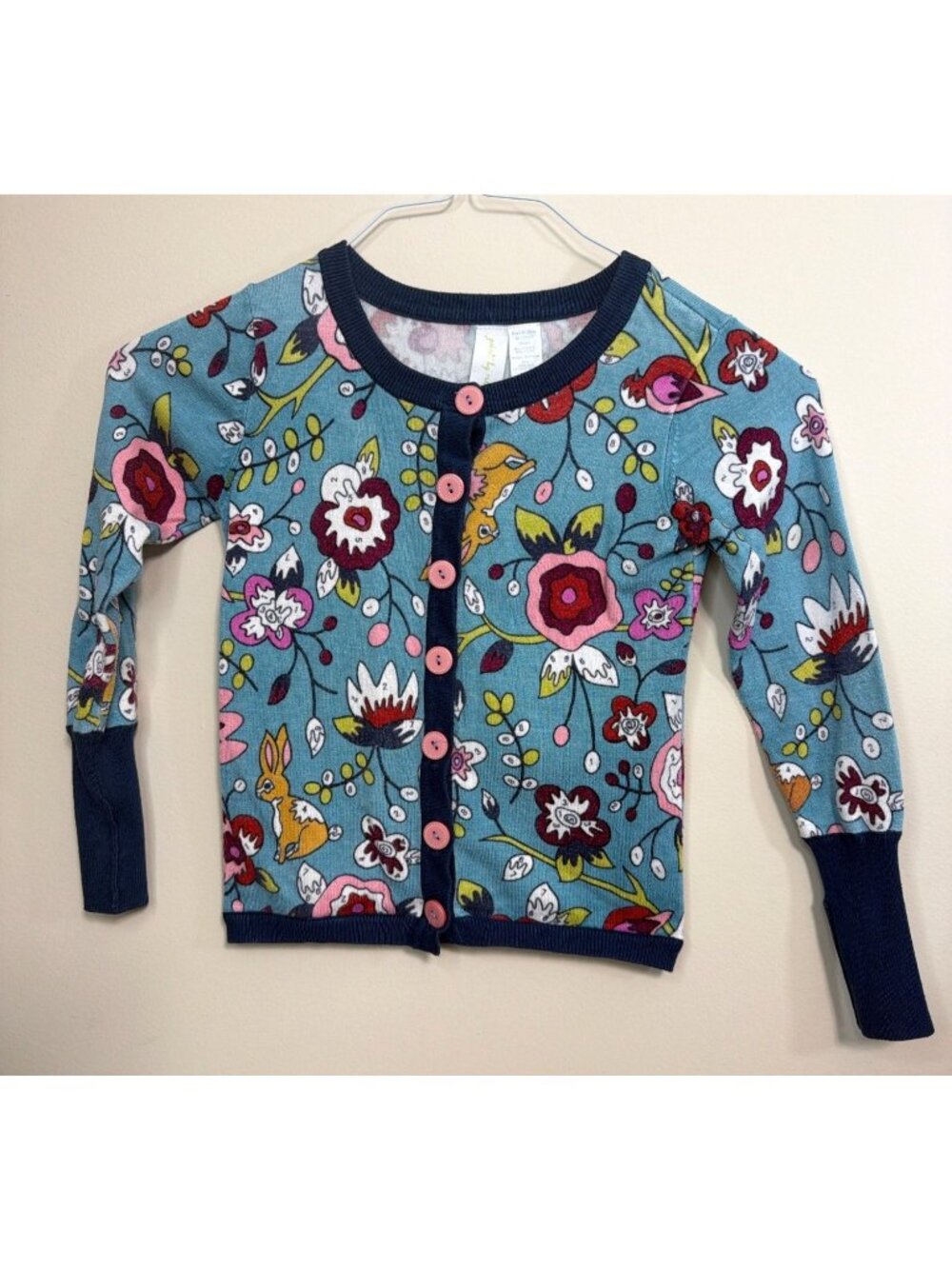 Matilda Jane Paint by Numbers Central Park Cardigan Girls Floral Button-Up Cardi